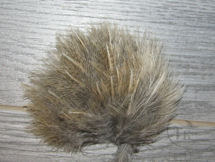 Перья куропатки Marabou Gray Partridge