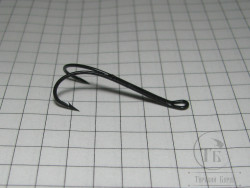 Крючок лососёвый двойник Partridge Double Wilson Black Salmon № 8 ( 1 шт )