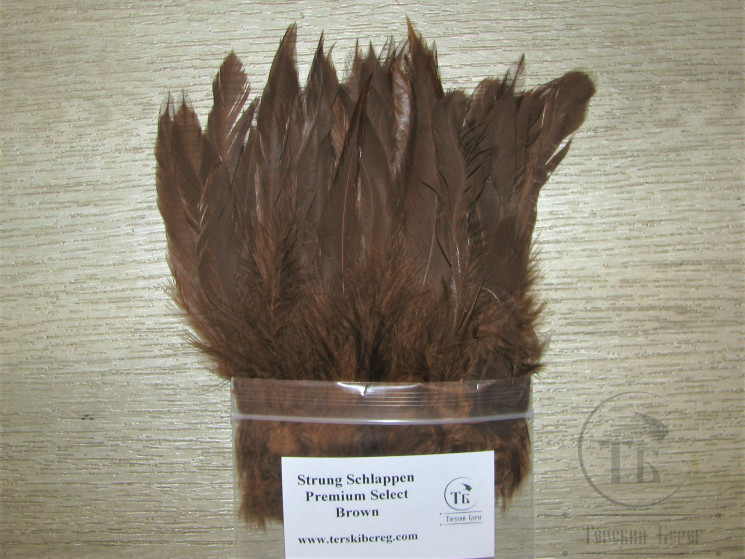 Перо петуха Strong Schlappen Premium Select Brown