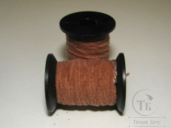 Микро синель Microchenille Lt. Brown 0,8 мм 5 м Терский берег