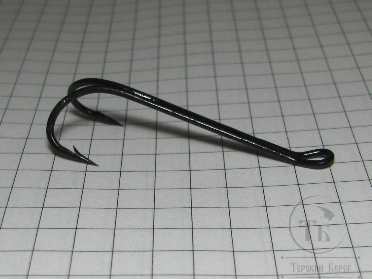 Крючки двойные Partridge Double Low Water Q № 1 ( 10 шт )