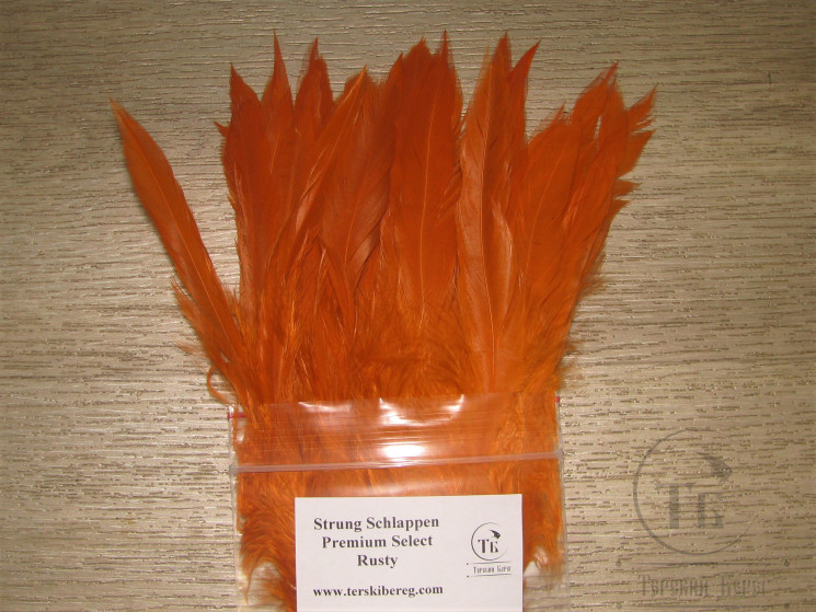 Перо петуха Strong Schlappen Premium Select Rusty Orange