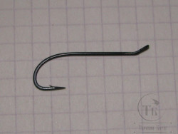 Крючок лососёвый одинарный Partridge Single Low Water Black Salmon № 4 ( 1 шт )