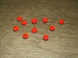 Шарик (головка) диам. 3,8 мм латунь Fl. Red (10 шт)