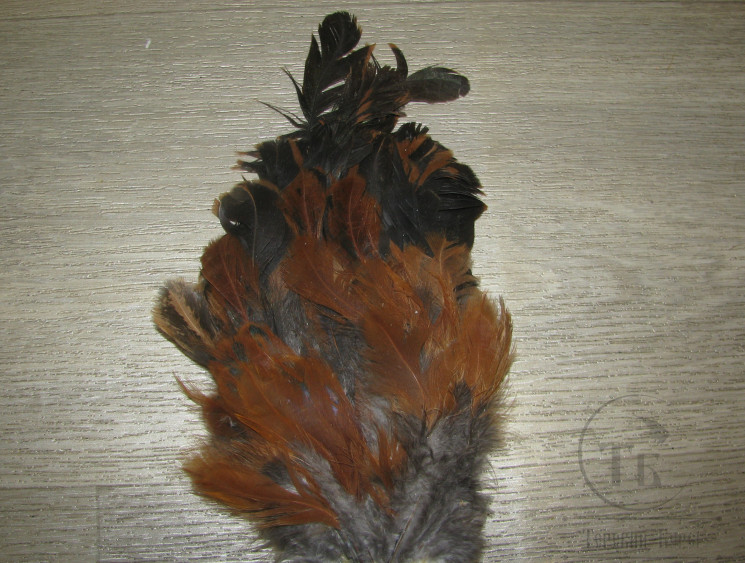 Хвост петуха Cock Tail Short Brown ( распродажа П 131 )