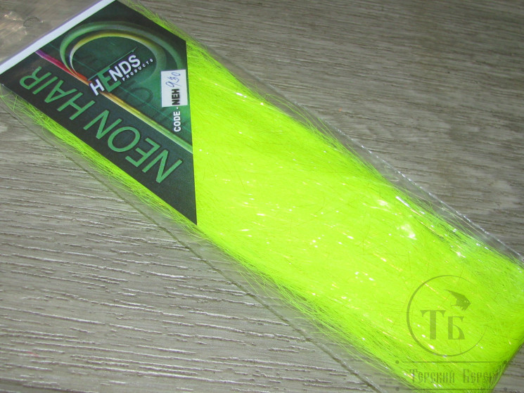Смесь синтетических волокон Neon Hair / Angel Hair Fl. Yellow / Yellow Pearl NEH-930