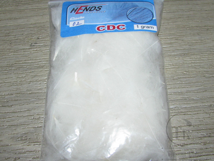 Перья CDC 1 gr. Hends # 02 White