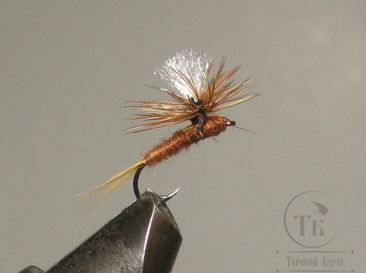 Муха Парашют / Parashute ( 15 ) Rusty Brown №12