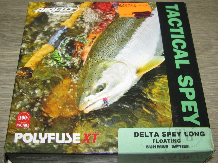 Нахлыстовый шнур Delta Spey Long Floating Sunrise WF 7/8F Airflo