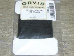 Chenille Sm Black Orvis