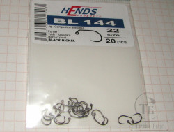 Крючок безбородый джиговый Hends Jig BL 144 № 22 ( 20 шт )