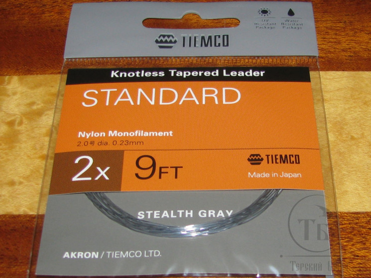 Конусный подлесок Akron Standart 9FT 2X 0.23 mm Tiemco