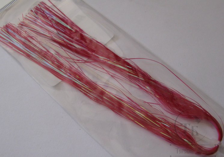 Плоский люрекс Flashabow Accent Red Pearl  China