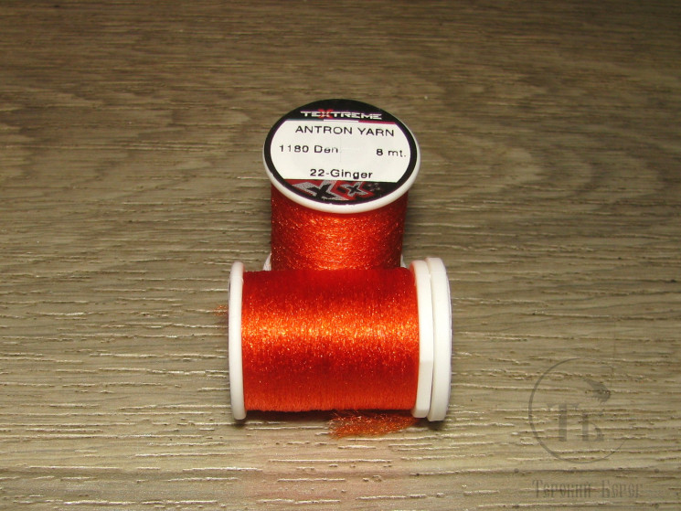 Волокно антрон на катушке Antron Yarn Ginger 1180 Den SAY 22 Textreme