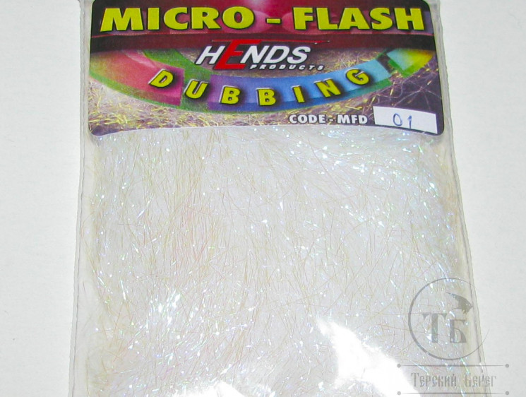 Даббинг Micro Flash Dubbing White Blue Effect MFD-01 Hends