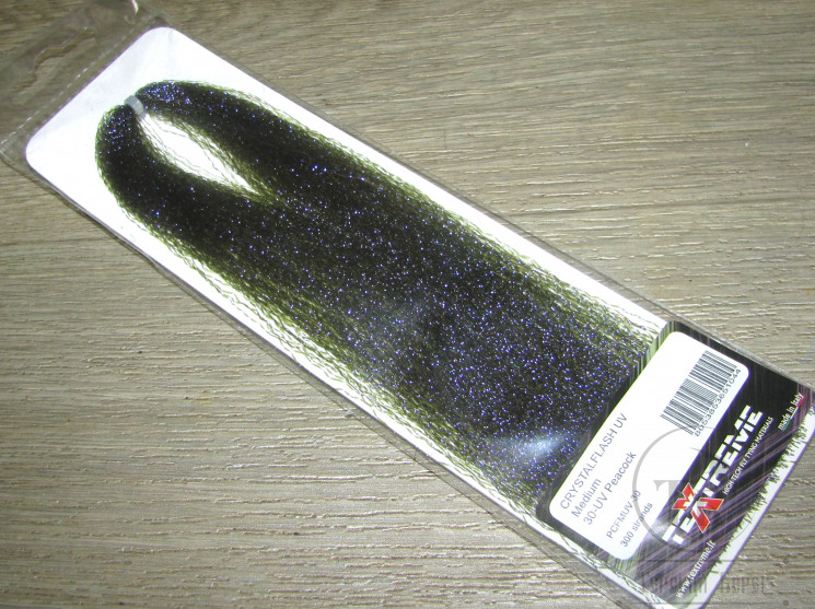 Крученый люрекс Crystal Flash Medium Peacock Textreme