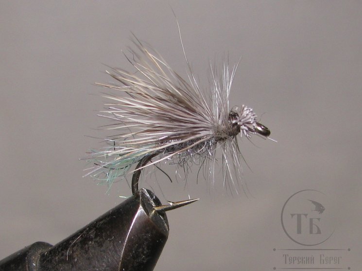 Mуха Caddis ( 84 ) Blue Dun kp № 10