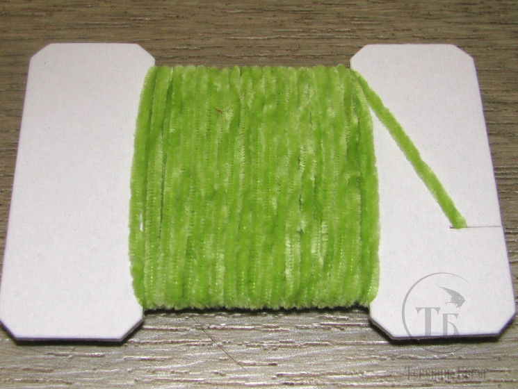 Синель Round Chenille R 1,5 mm ( 0 SM ) 5 метров Светло Зеленый / Lt. Insect Green