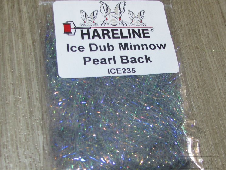 Ice Dub Hareline Minnow Pearl Back