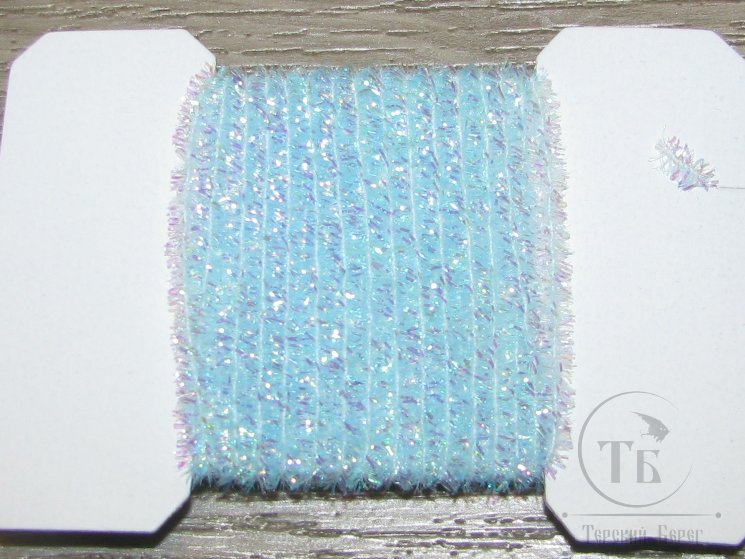 Tinsel Chenille Md Blue Pearl Wapsi