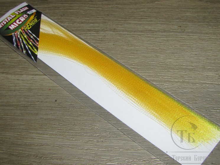 Крученый люрекс Krystal Flash Micro Hends 06 Yellow