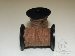 Микро синель Microchenille Brown Tan 0,8 мм 5 м Терский берег