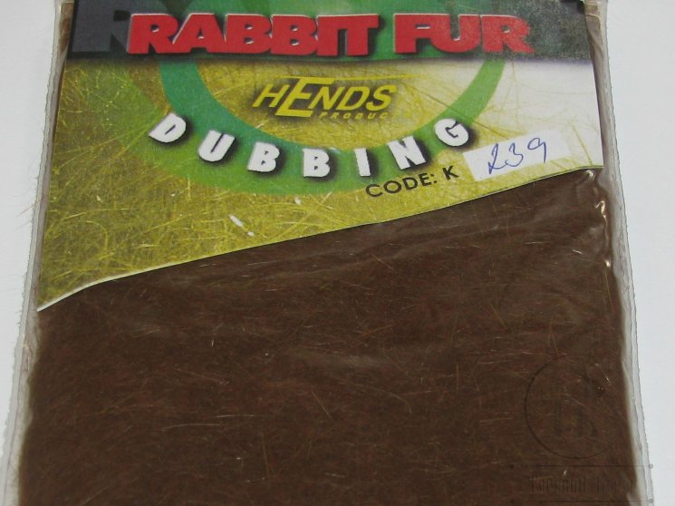 Кроличий даббинг Rabbit Dubbing № 239 Olive Brown Hends