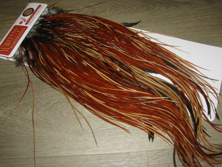 Седло Whiting Dry Fly Bronze Brown
