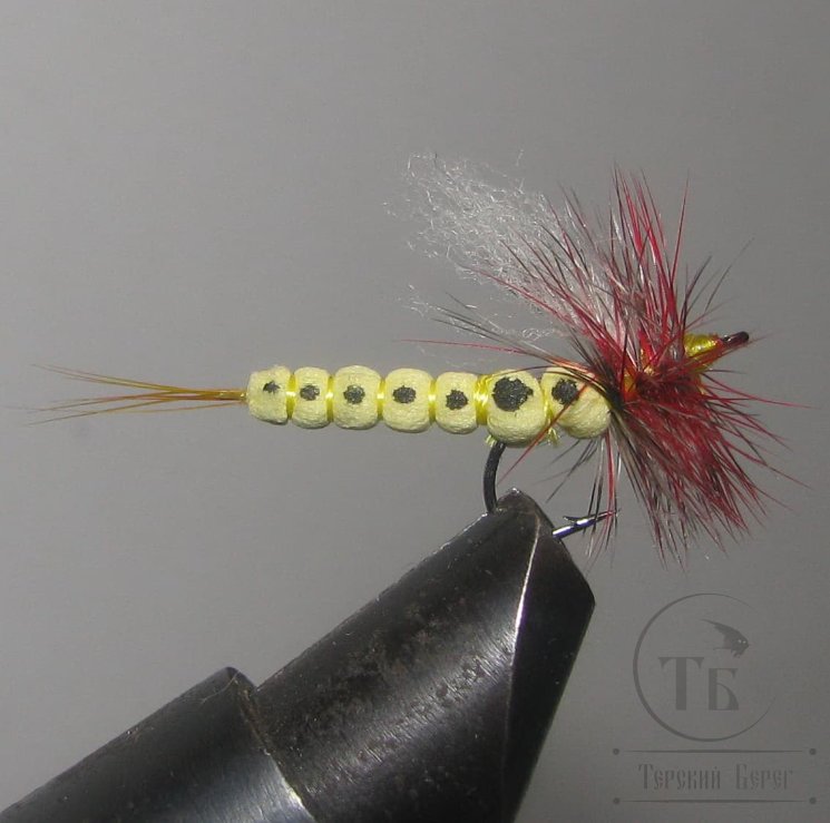 Муха Foam ( 25 ) May Fly Variant кр. № 12