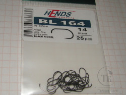 Крючок безбородый джиговый Hends Jig BL 164 № 14 ( 25 шт )