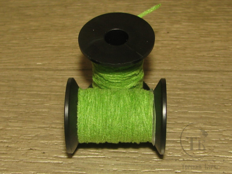 Микро синель Microchenille Green Olive 0,8 мм 5 м Терский берег