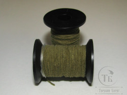 Микро синель Microchenille Olive Gray 0,8 мм 5 м Терский берег