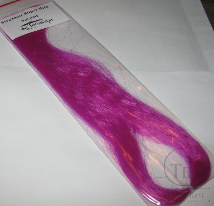 Strеamer super hair hot pink / огненно розовый