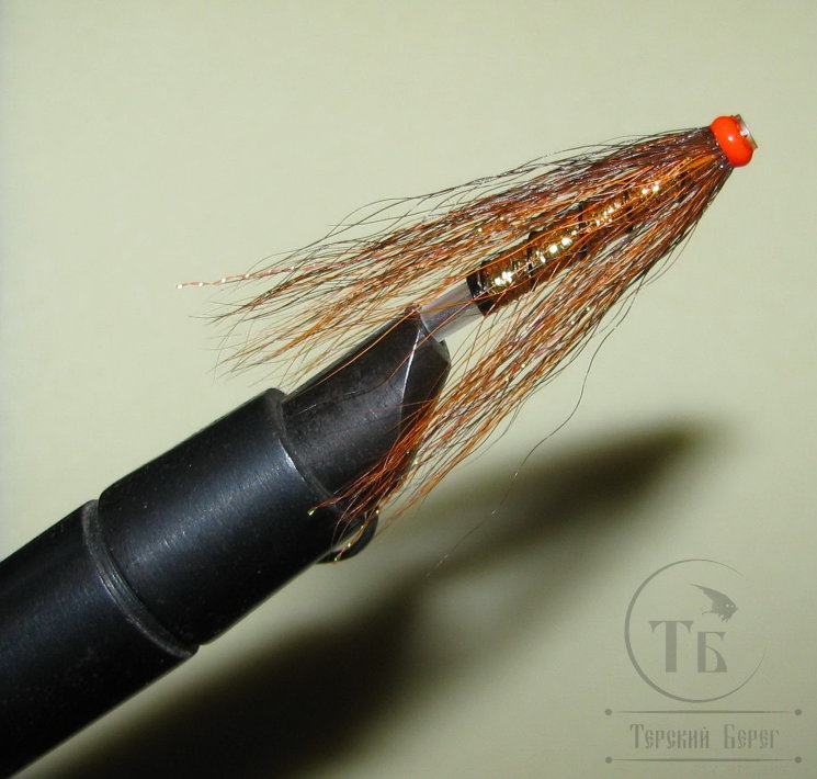 Муха лососёвая английское крыло WG Tube ( 3 ) Plastic 1,0 дюйм Willi Gunn RHV 
