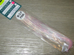 Плоский тисненый люрекс Gliss N Glow M.O.P. Pink H2O
