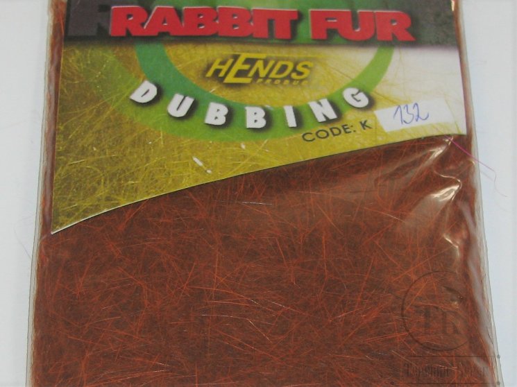 Кроличий даббинг Rabbit Dubbing № 132 Orange Hends