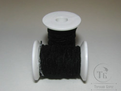 Микро синель Microchenille Black 0,8 мм 5 м Терский берег