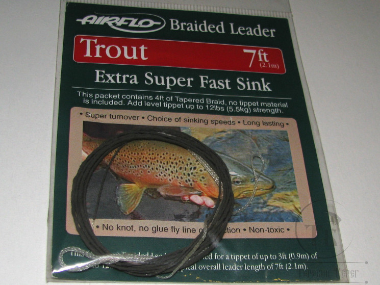 Полилидер 7 ft ( 2.1 m ) Polyleader Trout 12 lb (5.4 kg) Extra Super Fast Sink ESF24-4T Airflo