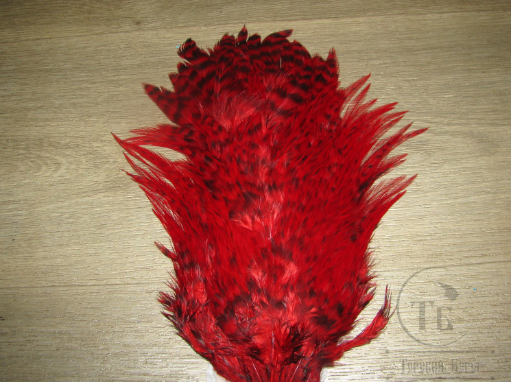Седло петуха Indian saddle Red Barr. XL