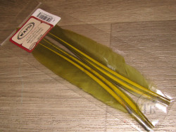 Маховое перо утки Duck Quills Golden Olive Wapsi