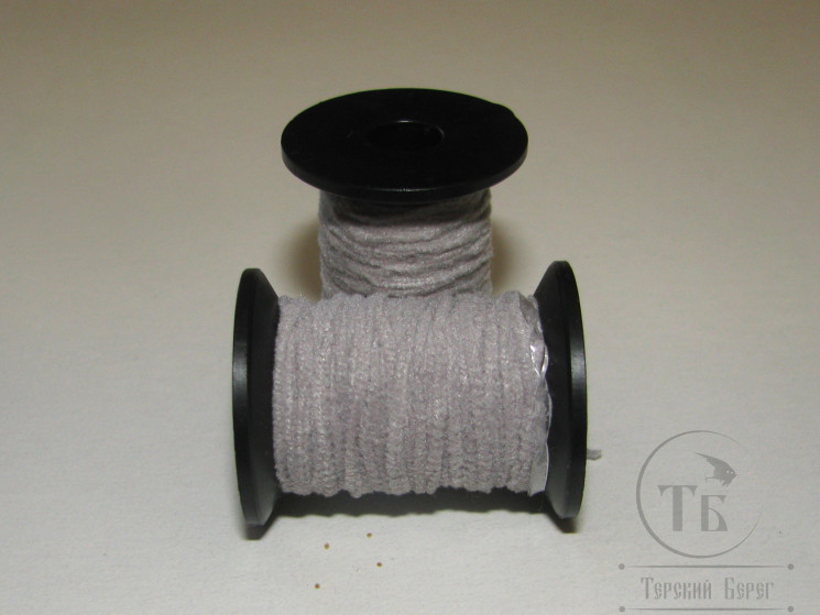 Микро синель Microchenille Steel Gray 0,8 мм 5 м Терский берег