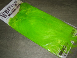 Седло петуха СПЕЙ (имитация цапли) Spey Hackle Saddle Fl. Green Chartreuse