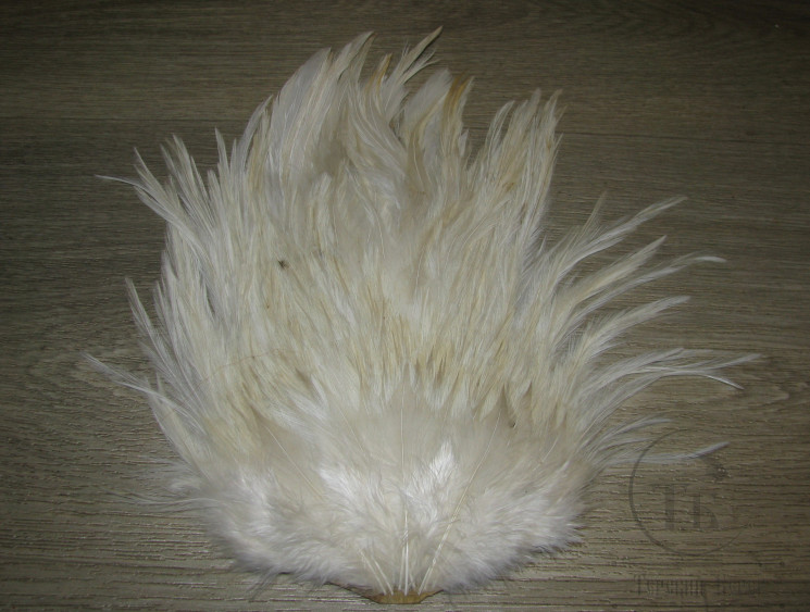 Седло петуха Indian Saddle White Cream Lg