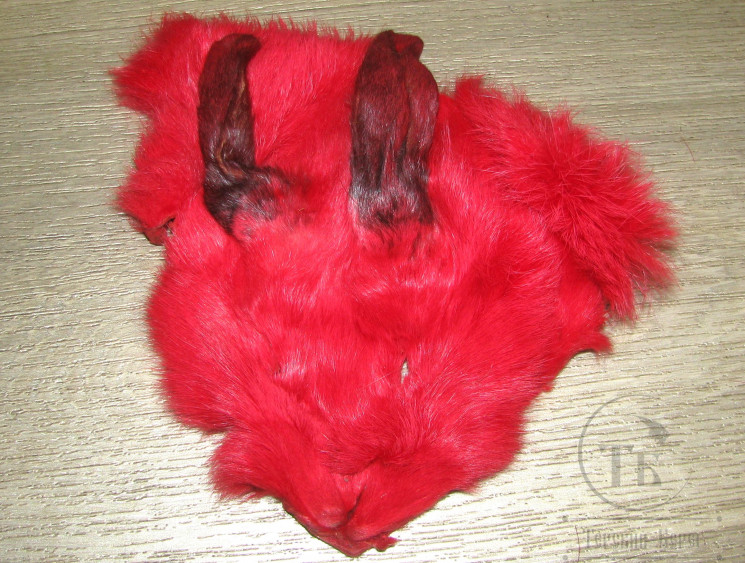 Маска зайца Hare Mask Scarlet / Алый