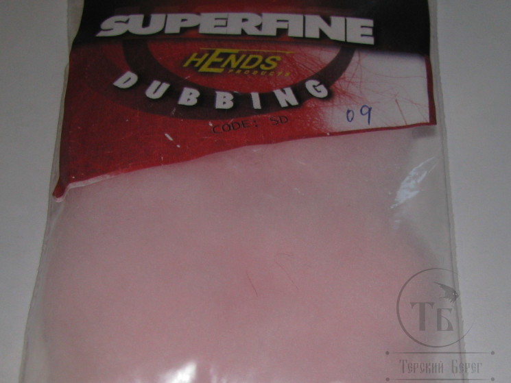 Даббинг Superfine dry fly dub Pink 11 Hends