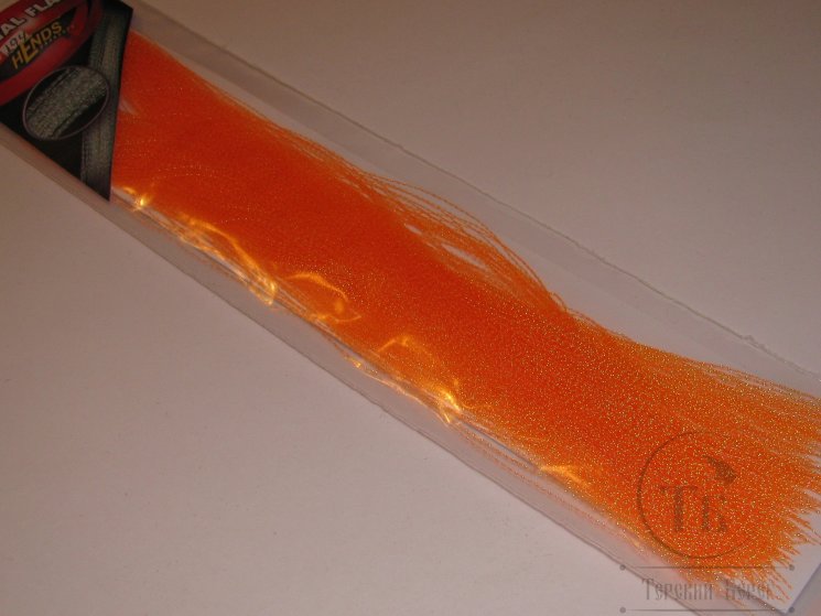 Крученый люрекс Krystal Flash Fl. Dk. Orange KF-294 Hends