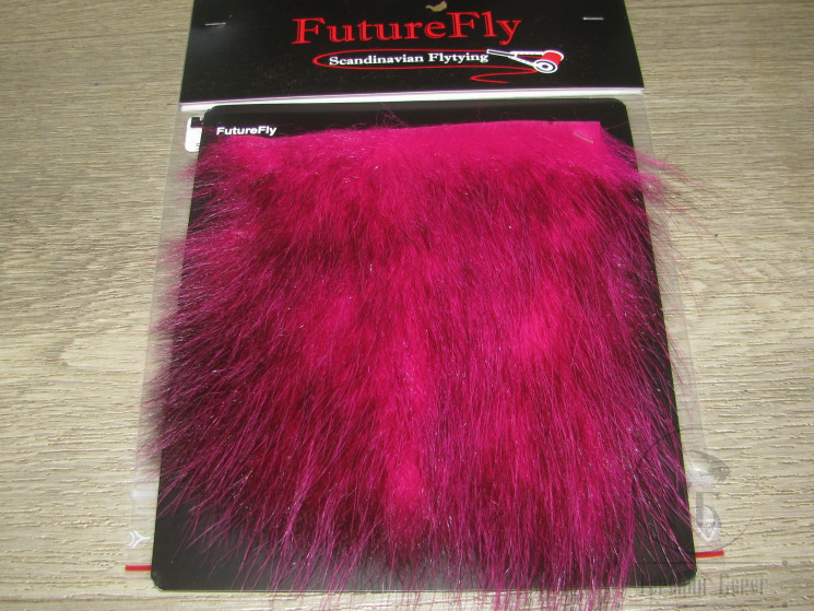 Мех опоссума American Opossum Magenta Pink Future Fly
