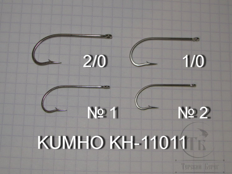 Морской крючок Kumho KH 11011N O"SHAUGNESSY № 2 (100 штук)