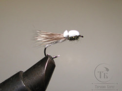 Муха Caddis Foam ( 12 ) White кр. № 16