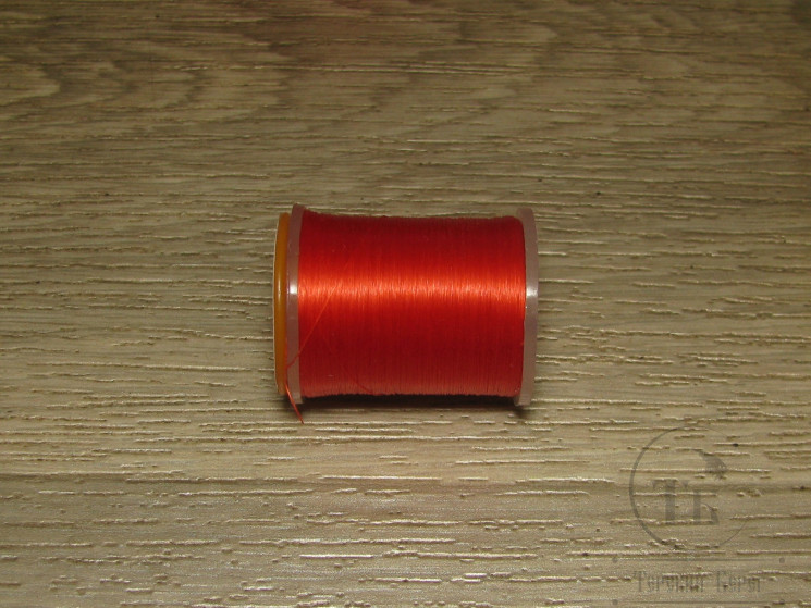 Монтажная нить Fly Fisher 6/0 Fire Orange 200 yds